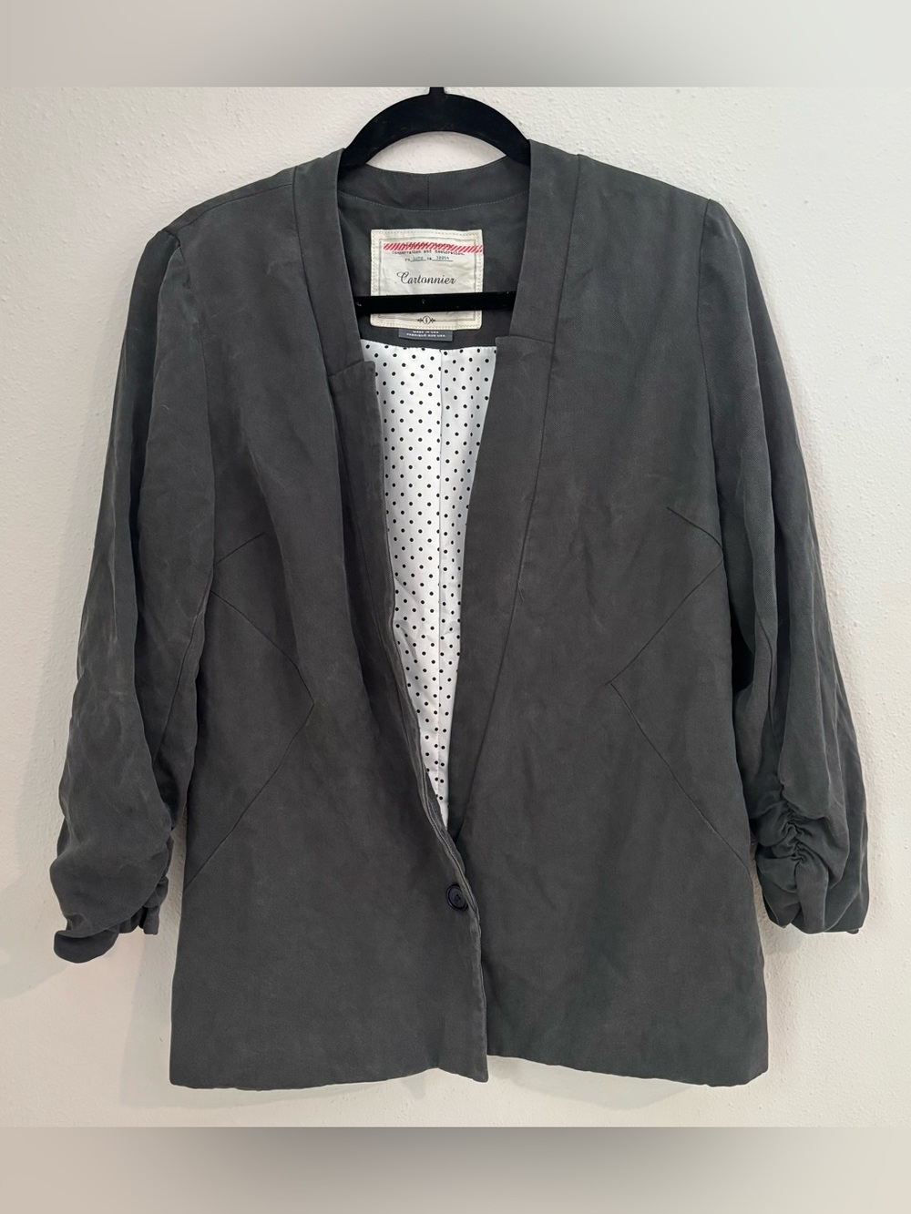 Anthropologie Cartonnier Tencel Blazer Jacket Womens Size 6